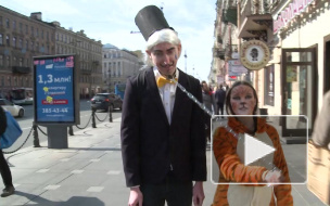 На Невском проспекте тигры укротили дрессировщика