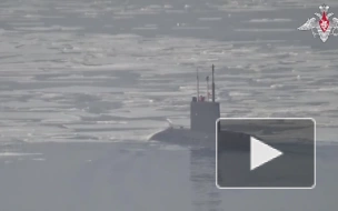 Подлодка "Волхов" выполнила пуск крылатой ракеты "Калибр-ПЛ" в Японском море