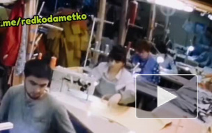 Убийство в швейном цехе на Дегтярева попало на видео 