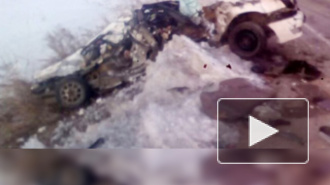 Смертельная авария под Иркутском: автомобиль расплющило, 4 человека погибли