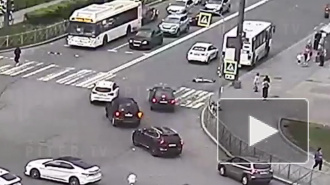 Мужчина сбил школьницу на Бухарестской 