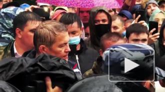 Двое полицейских пострадали при столкновениях в районе Куштау