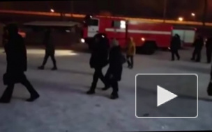 В Челябинске в районе автовокзала произошел сильный пожар
