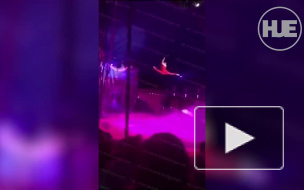 Гимнастка петербургского цирка сорвалась с большой высоты во время выступления 