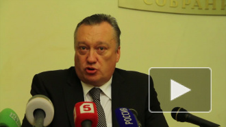 Тюльпанов: Депутаты ЗакСа «очистили» президентские выборы
