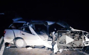 Жуткое видео из Алтая: легковушку смяло от удара с фурой