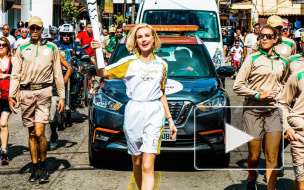 Гагарина и Билан зажгли в Рио