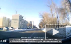 Лобовое столкновение на полном ходу произошло сегодня в Пензе