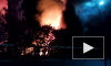 Ночной пожар в Петрозаводске тушили семь машин