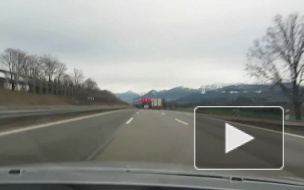 Германия русские _ Autobahn A8 - YouTube