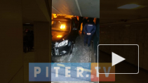 На Московском проспекте иномарка очутилась в подземном переходе