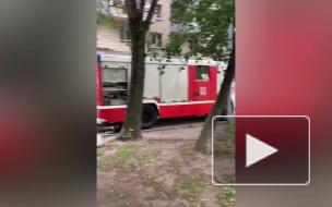 На улице Нахимова вспыхнула однокомнатная квартира