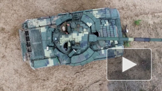 Украинский Т-72АМТ отстрелялся "Комбатом"
