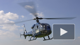 Видео опасных маневров вертолета, который упал в Финский залив 19 сентября попало в сеть