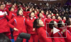 Болельщицы из КНДР затмили всех на Олимпиаде 2018 песней "ля-ля-ля"