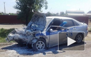 В Хакасии наградят инспектора, спасшего детей от страшной смерти в ДТП