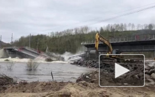 Рухнувший под Мурманском железнодорожный мост восстановят к октябрю