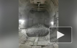 Момент сбойки на станции "Горный институт" попал на видео