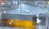 ДТП на Лиговском проспекте с участием такси попало на видео