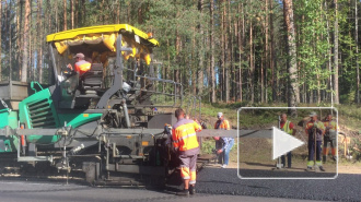 В Ленобласти в рамках эксперимента ремонтируют дороги по новой технологии