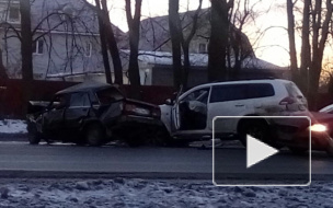 Смертельное ДТП в Красном Селе этим днём попало на видео