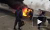 Появилось шокирующее видео взрыва на посту ДПС в Дагестане