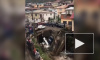Видео: в Дагестане рухнул мост с машинами