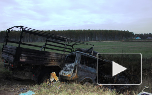Появилось видео страшного ДТП в Вязниках, где сгорели 7 человек