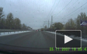 МЧС: заморозки в Петербурге могут спровоцировать массовые утренние ДТП