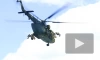 Минобороны РФ показало кадры работы вертолетов Ка-52 и Ми-28Н на Украине