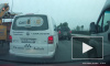 Массовая авария блокировала движение по Пулковскому шоссе 