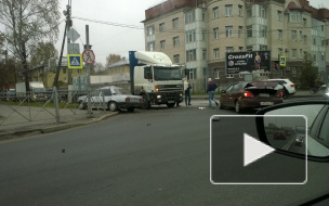 В аварии в Колпино пострадал пятимесячный ребенок