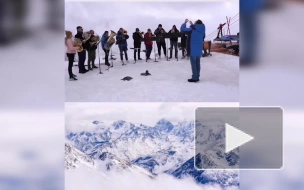 Оркестр Ленобласти впервые сыграл симфонию Штрауса на высоте 3,5 тыс. метров на Эльбрусе