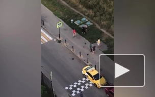 Драка в московском "спальнике" попала на видео