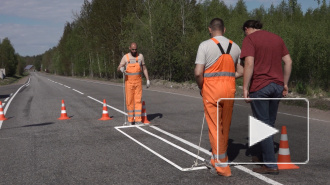 Видео: в Выборге приступили к дорожному ремонту