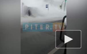 На улице Солдата Корзуна заменили три метра трубы