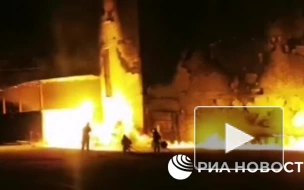 В дагестанском Дербенте на коньячном заводе случился пожар