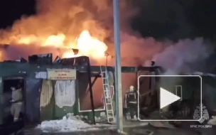 Во время пожара в кемеровском доме престарелых  погибли 20 человек