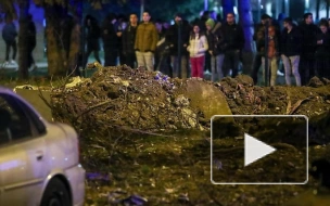В столице Хорватии с неба упал неизвестный объект, после чего раздался звук взрыва