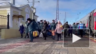 Первый поезд из ЛНД и ДНР прибыл в Воронежскую область 