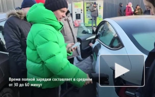 На Кременчугской улице заработал зарядный хаб для электромобилей