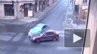 «Chevrolet» и «Hyundai» нашли друг друга на улице Ленина
