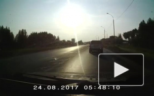 Водитель устроил массовое ДТП на Омском тракте