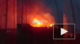 Видео: в поселке Терволово горит пилорама