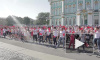 На Дворцовой площади Петербурга прошла масштабная акция “Танцуй, триколор!”
