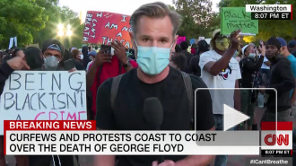 Трампа спрятали в подземном бункере во время протестов у Белого дома