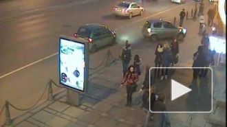 Мужчина на «Matiz» изобразил троллейбус и атаковал блондинку на «Toyota»