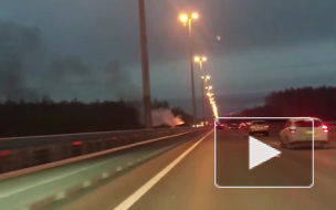 Полиция Петербурга задержала водителя грузовика, устроившего массовую аварию на ЗСД