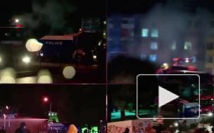 При разгоне протестующих в Тбилиси полиция применила слезоточивый газ