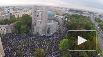 Курбан-байрам в Петербурге обернулся огромными пробками и давкой в транспорте